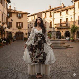 Jane & John dress lagenlook fairycore whimsigoth XL OR OS